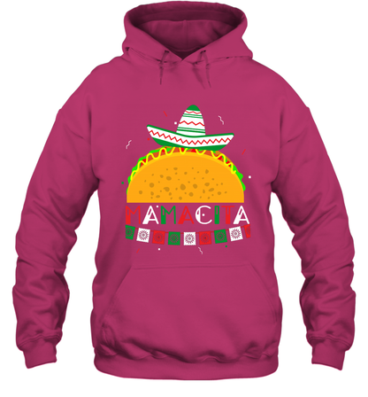 Mamacita Taco Tacos Mexican Cactus Cinco De Mayo Shirt Hoodie Hoodie Heliconia