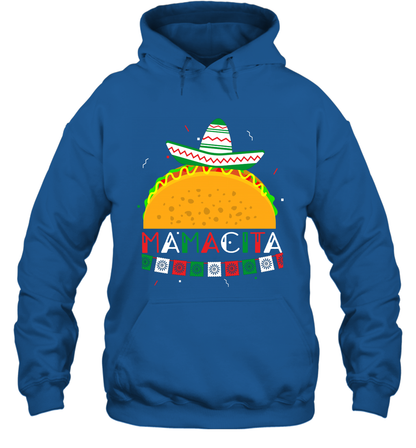 Mamacita Taco Tacos Mexican Cactus Cinco De Mayo Shirt Hoodie Hoodie Royal