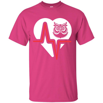 Owl T-shirt Heliconia
