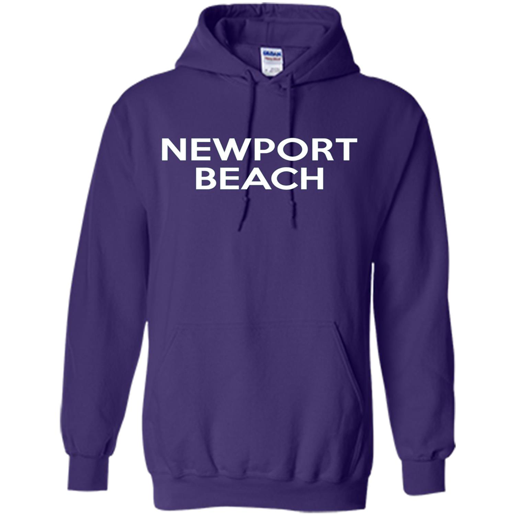Newport Beach - California T-shirt Purple