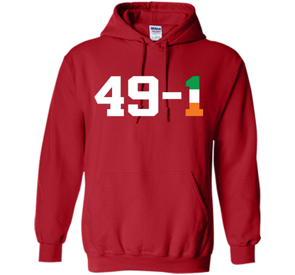 Ireland Boxing MMA 49-1 T-shirt Red
