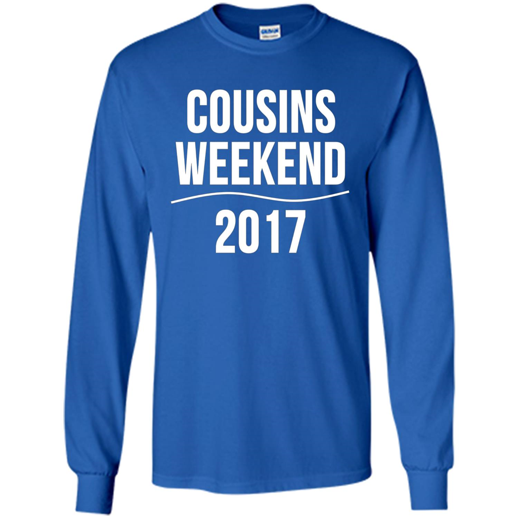 Family T-shirt Cousins Weekend 2017 Royal