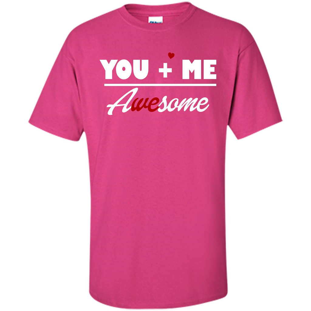 Love T-shirt You and Me Awesome Heliconia