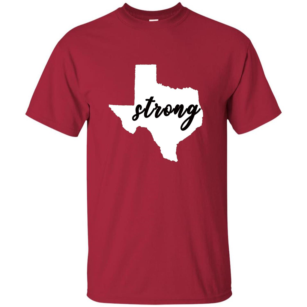 Texas Strong T-Shirt Stand Proud with Texas Cardinal