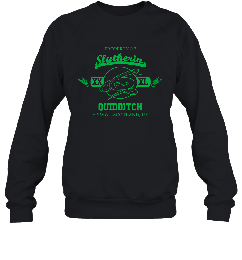 Property Of Slytherin Quidditch Harry Potter Sweatshirt