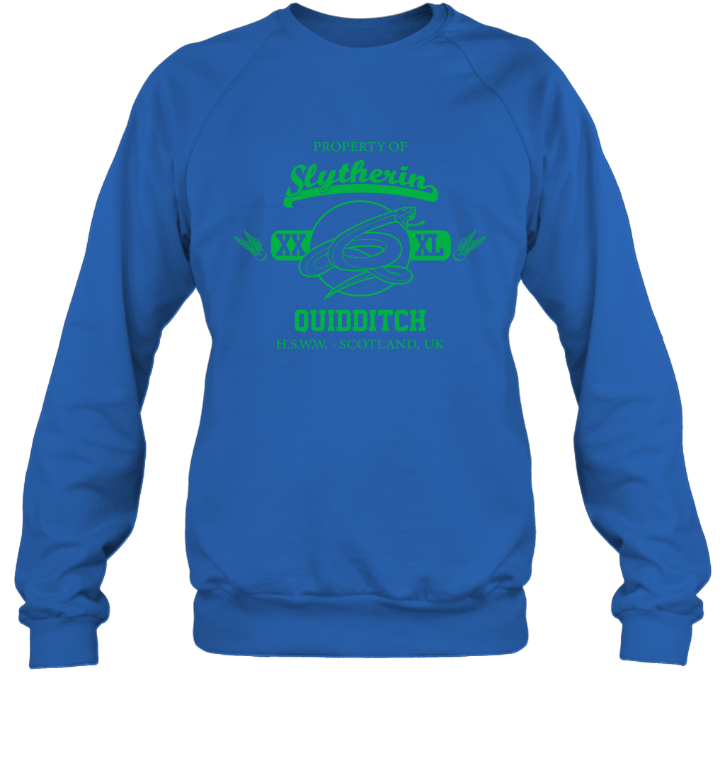 Property Of Slytherin Quidditch Harry Potter Sweatshirt Sweatshirt Royal