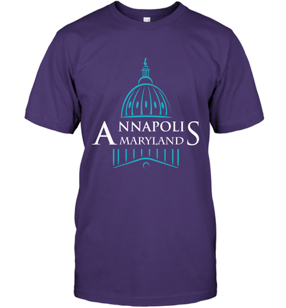 Anna Polis Maryland Shirt T-Shirt T-Shirt Purple