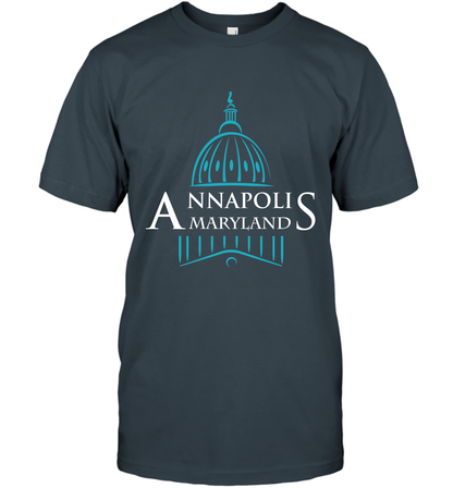 Anna Polis Maryland Shirt T-Shirt T-Shirt Charcoal