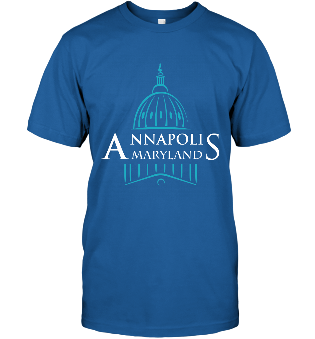 Anna Polis Maryland Shirt T-Shirt T-Shirt Royal