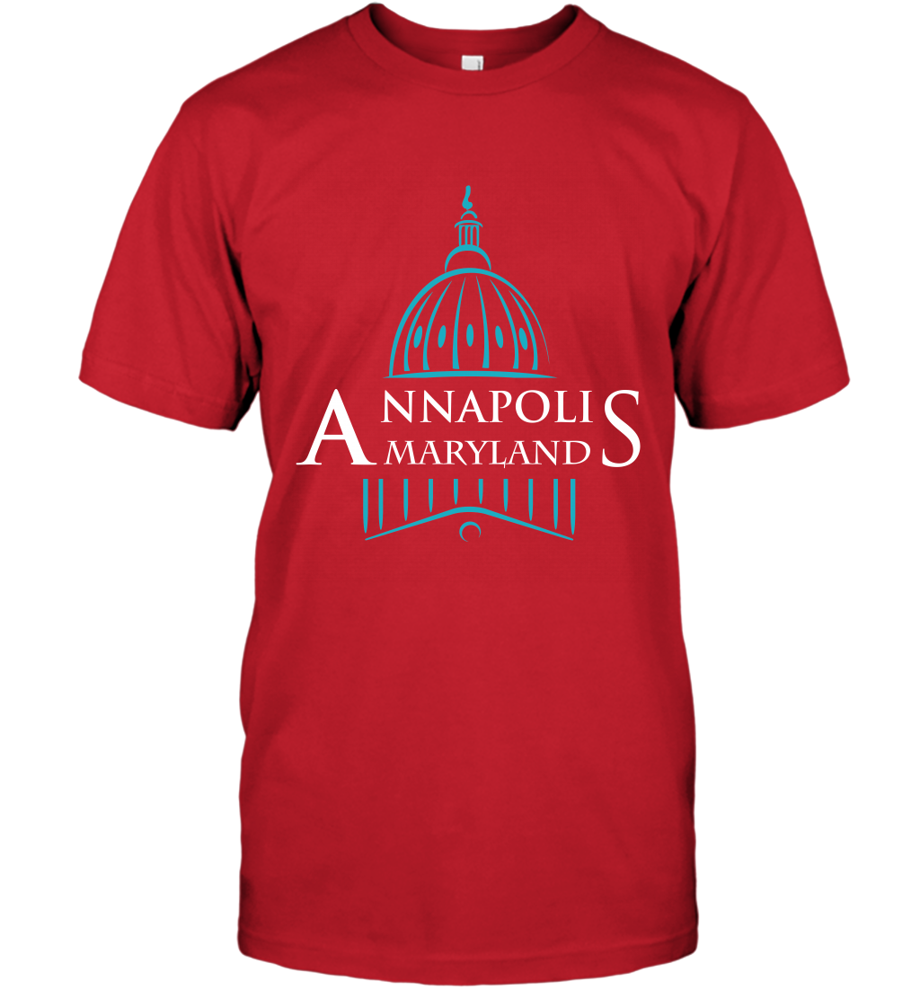 Anna Polis Maryland Shirt T-Shirt T-Shirt Red