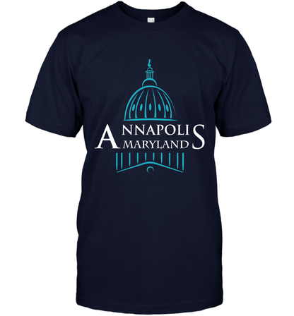 Anna Polis Maryland Shirt T-Shirt T-Shirt Navy