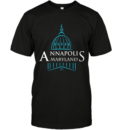 Anna Polis Maryland Shirt T-Shirt T-Shirt Black