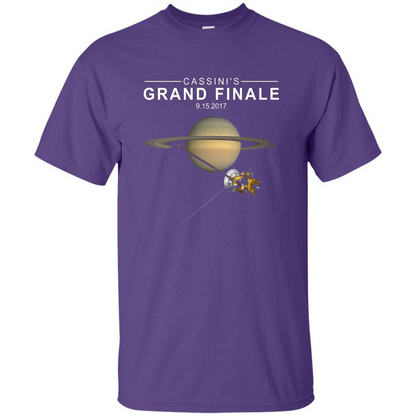 Cassini Grand Finale Space T-shirt Purple