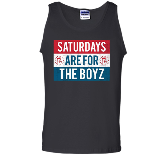 Saturdays Are For The Boyz T Shirt funny drinking tee shirt Black