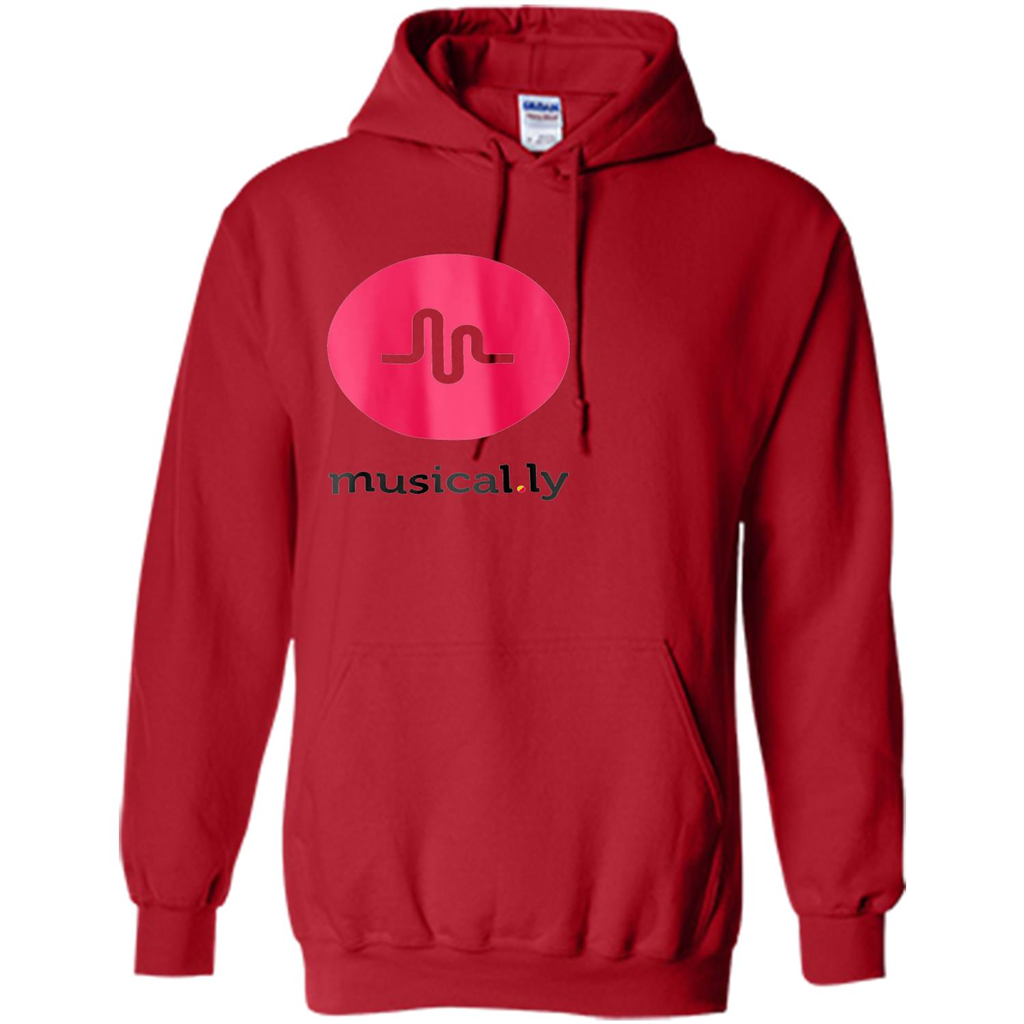 Musical.ly T-Shirt Red