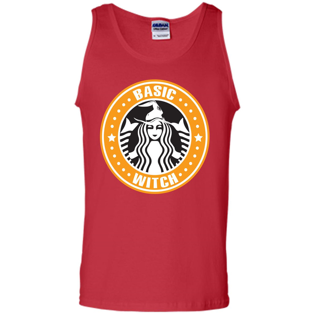 Halloween T-shirt Basic Witch T-shirt Red