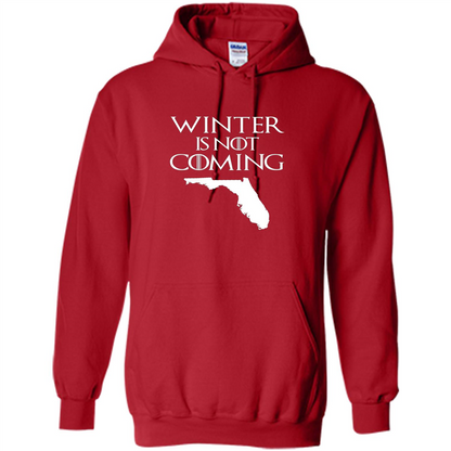 Florida Funny T shirt Winter Is Not Coming Red