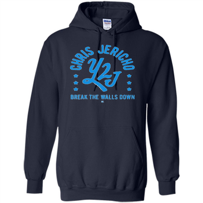 Chris Jericho Break The Walls Down T-shirt Navy