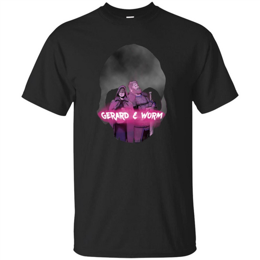 Charity Event T-shirt Gerard and Worm Black