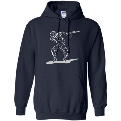 Dab Halloween T-shirt Hip Hop Dabbing Dancer T-shirt Navy