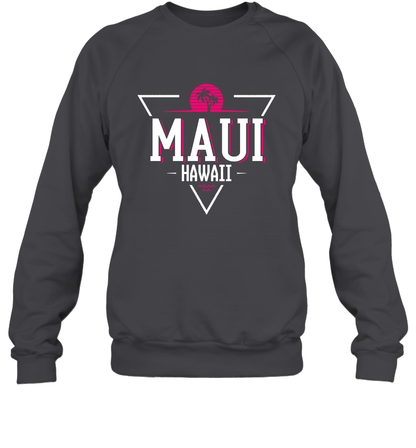 Maui Hawaii Summer Shirt Sweatshirt Sweatshirt Dark Heather