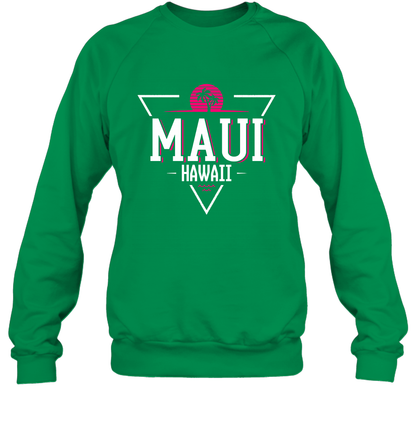 Maui Hawaii Summer Shirt Sweatshirt Sweatshirt Irish Green
