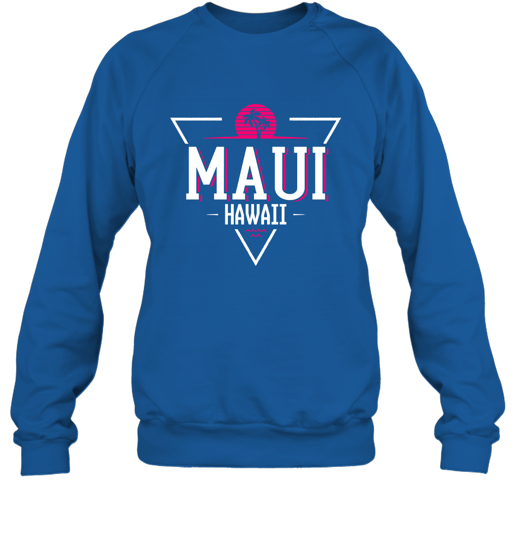 Maui Hawaii Summer Shirt Sweatshirt Sweatshirt Royal