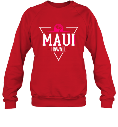 Maui Hawaii Summer Shirt Sweatshirt Sweatshirt Red