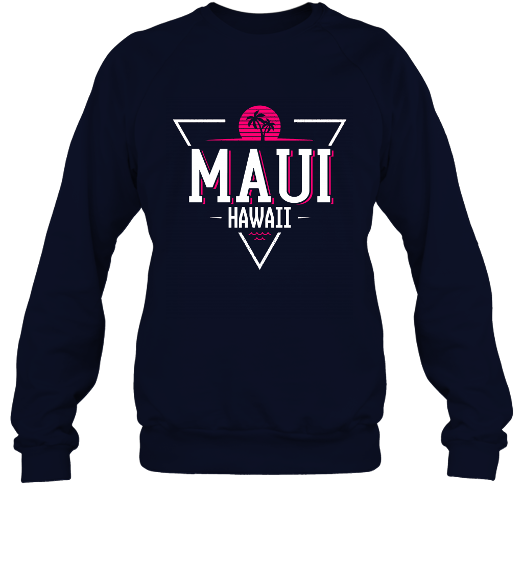 Maui Hawaii Summer Shirt Sweatshirt Sweatshirt Navy
