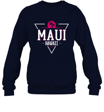 Maui Hawaii Summer Shirt Sweatshirt Sweatshirt Navy