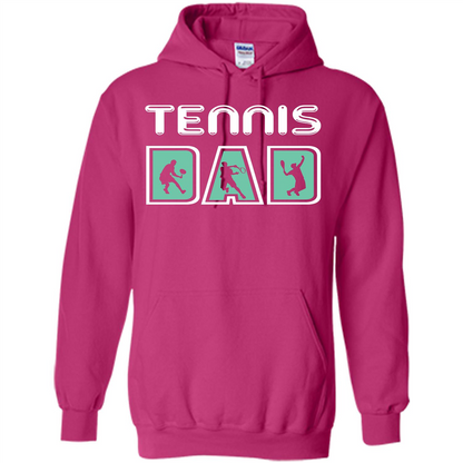 Tennis Lover T-shirt Tennis Dad Heliconia
