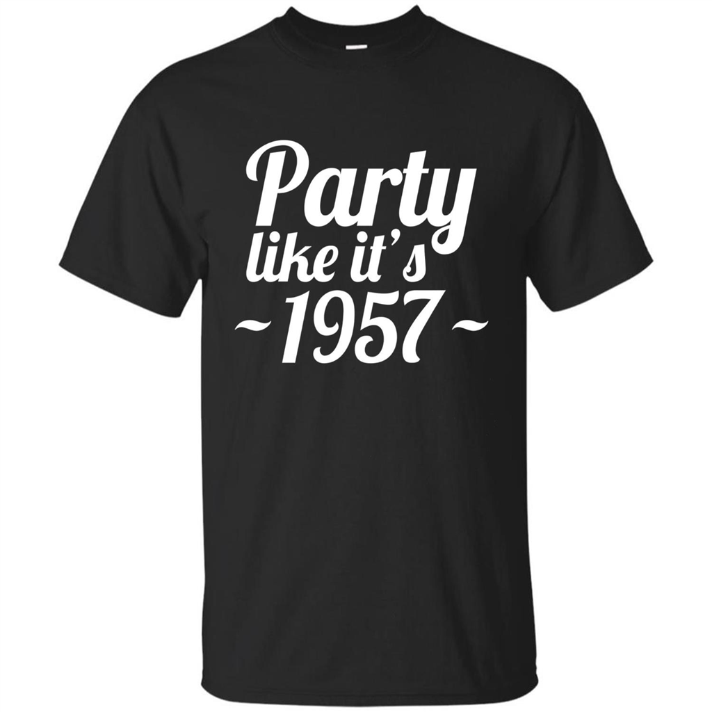 Party Like It's 1957 T-shirt Black