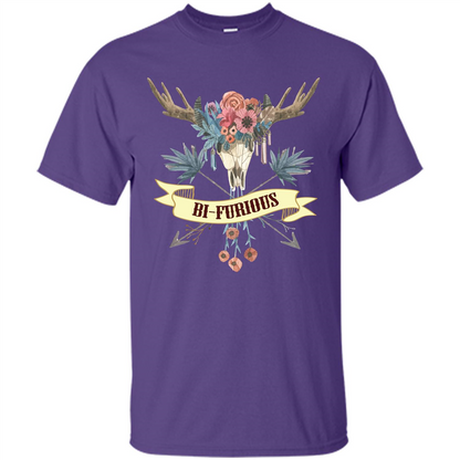 Be Furious T-shirt Purple