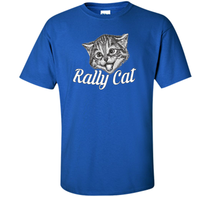 Cat Lover T-shirt Saint Louis Rally Cat T-shirt Royal