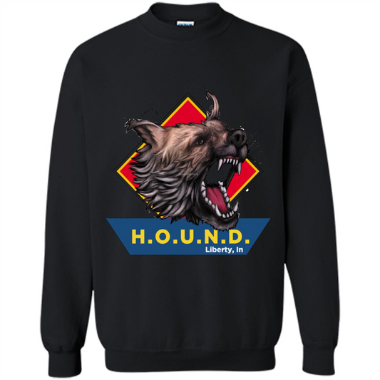 H.O.U.N.D Liberty, In T-shirt Black