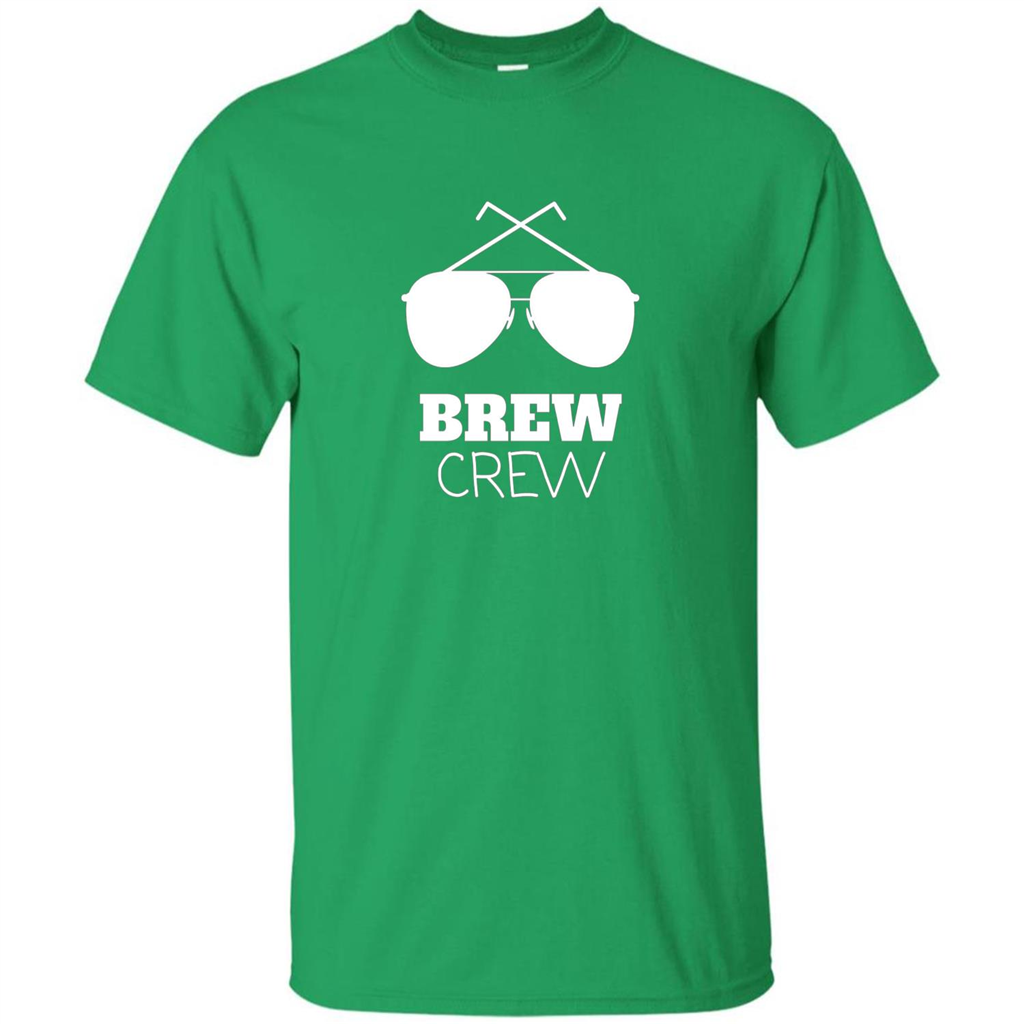 I'm The Brew Crew Groom Wedding Male T-Shirt Irish Green