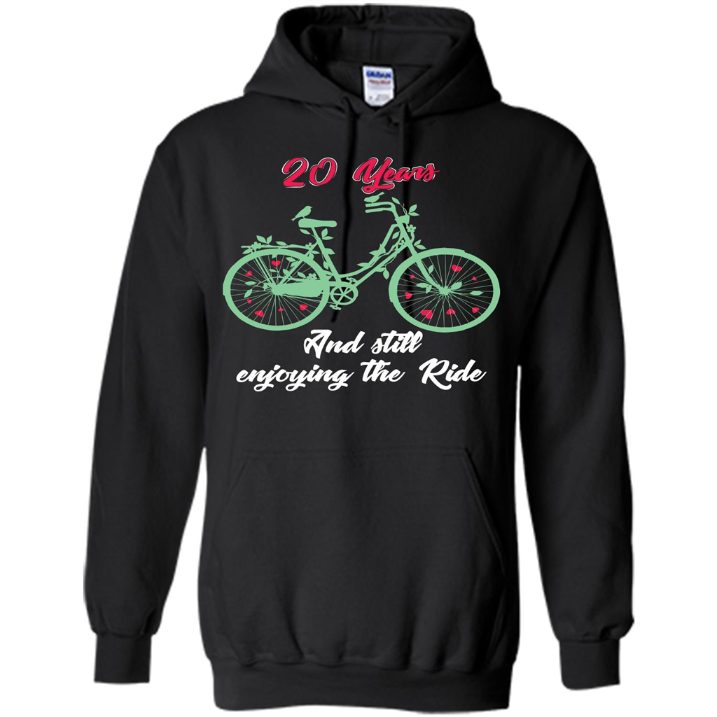 Anniversary T-shirt 20 Years And Still Enjoying The Ride Black
