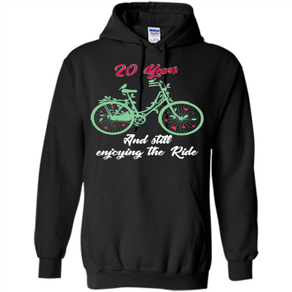 Anniversary T-shirt 20 Years And Still Enjoying The Ride Black