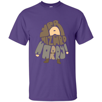 Movies T-shirt Yer A Wizard Harry Purple