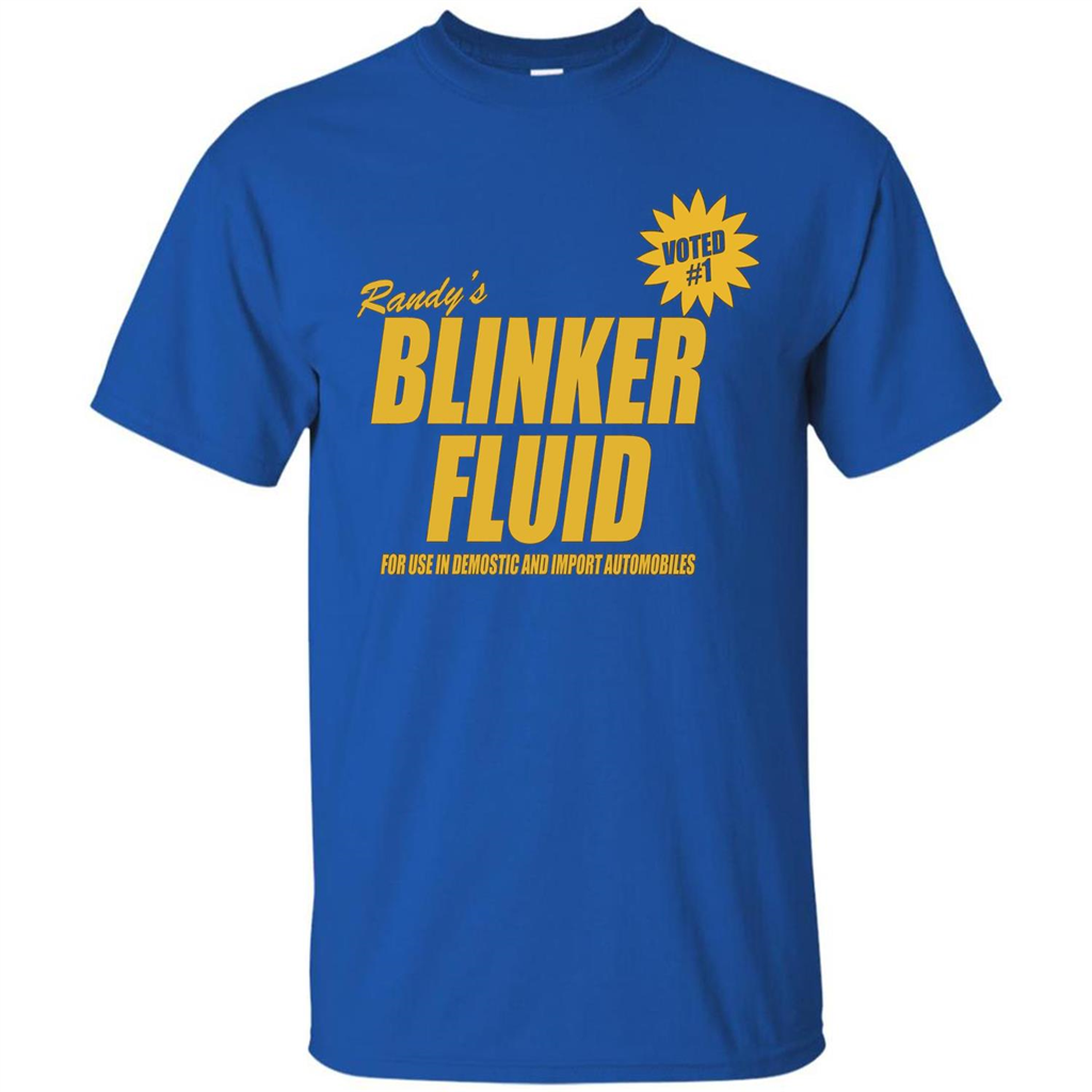 Randy's Blinker Fluid T-shirt Royal