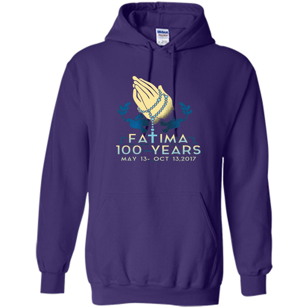 Fatima 100 Years T-shirt Purple
