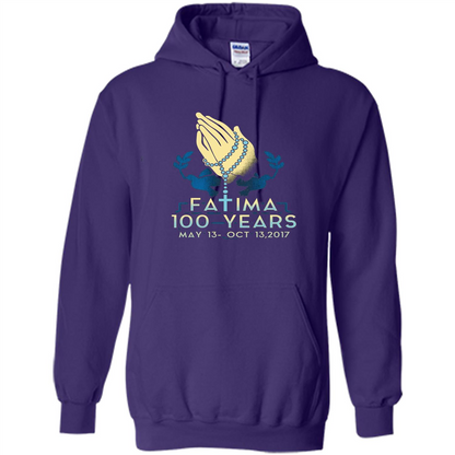 Fatima 100 Years T-shirt Purple