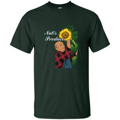 Nub's Produce Durham Sunflower T-shirt Forest Green