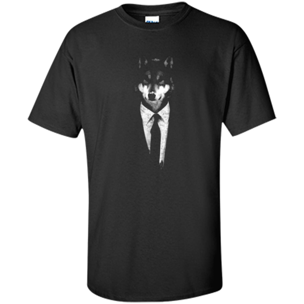 Mr Wolf T-shirt Black