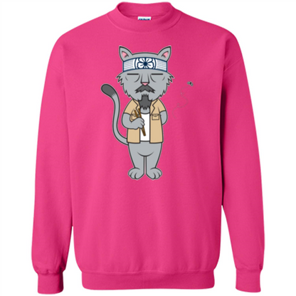 Mr.Meowgi T-shirt Heliconia