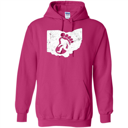 Ohio Hunting Bigfoot T-shirt Heliconia