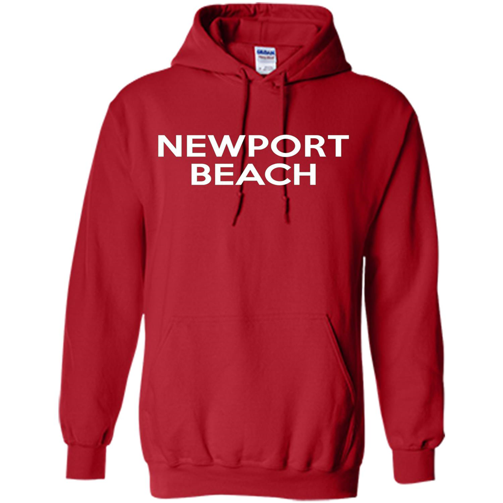 Newport Beach - California T-shirt Red