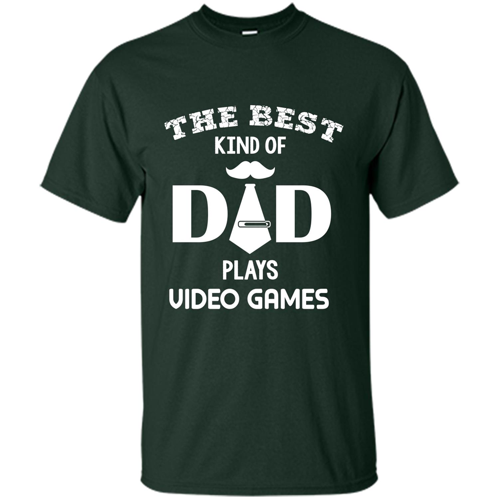 The best kind of dad plays video games Forest Green