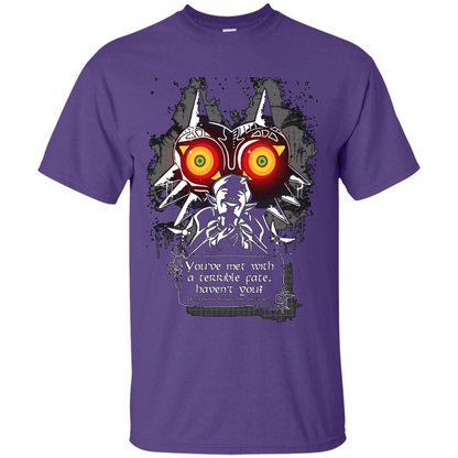You've Met With A Terrible Fate, Haven't You T-shirt Purple