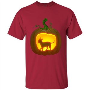 Chihuahua Pumpkin Halloween T-shirt